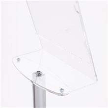 ESPOSITORE PUBBLICITARIO A4 DA PAVIMENTO PORTA AVVISI AVVISO INFORMAZIONI SLV08