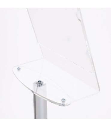 ESPOSITORE PUBBLICITARIO A4 DA PAVIMENTO PORTA AVVISI AVVISO INFORMAZIONI SLV08