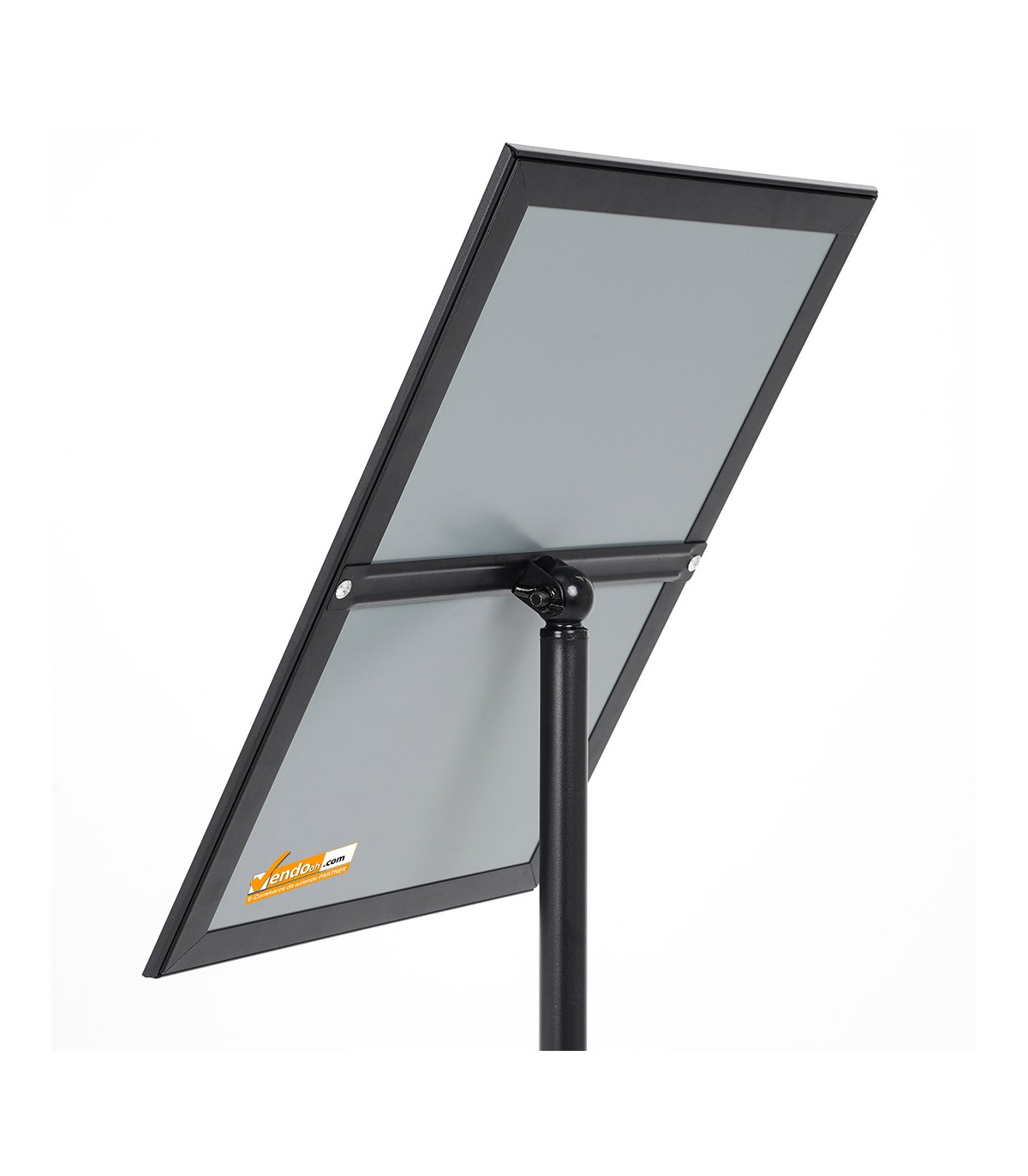 ESPOSITORE PUBBLICITARIO A LEGGIO DA PAVIMENTO CON CORNICE E BASE FORMATO A4