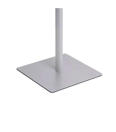 ESPOSITORE PUBBLICITARIO DA PAVIMENTO IN METALLO CON CORNICE PORTA AVVISI IN FORMATO A4 ORIENTABILE SIA IN VERTICALE CHE IN ORIZ