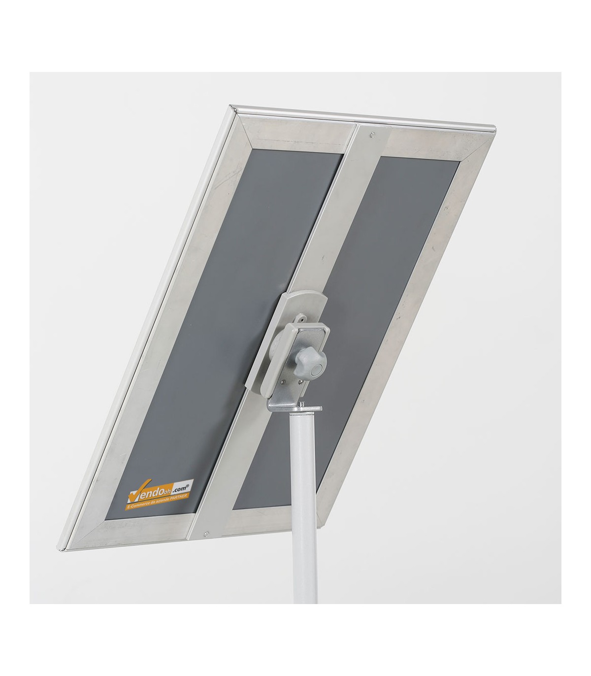 ESPOSITORE PUBBLICITARIO SILVER A LEGGIO FORMATO A3 ALLUNGABILE E ACCORCIABILE ORIENTABILE IN ORIZZONTALE E VERTICALE