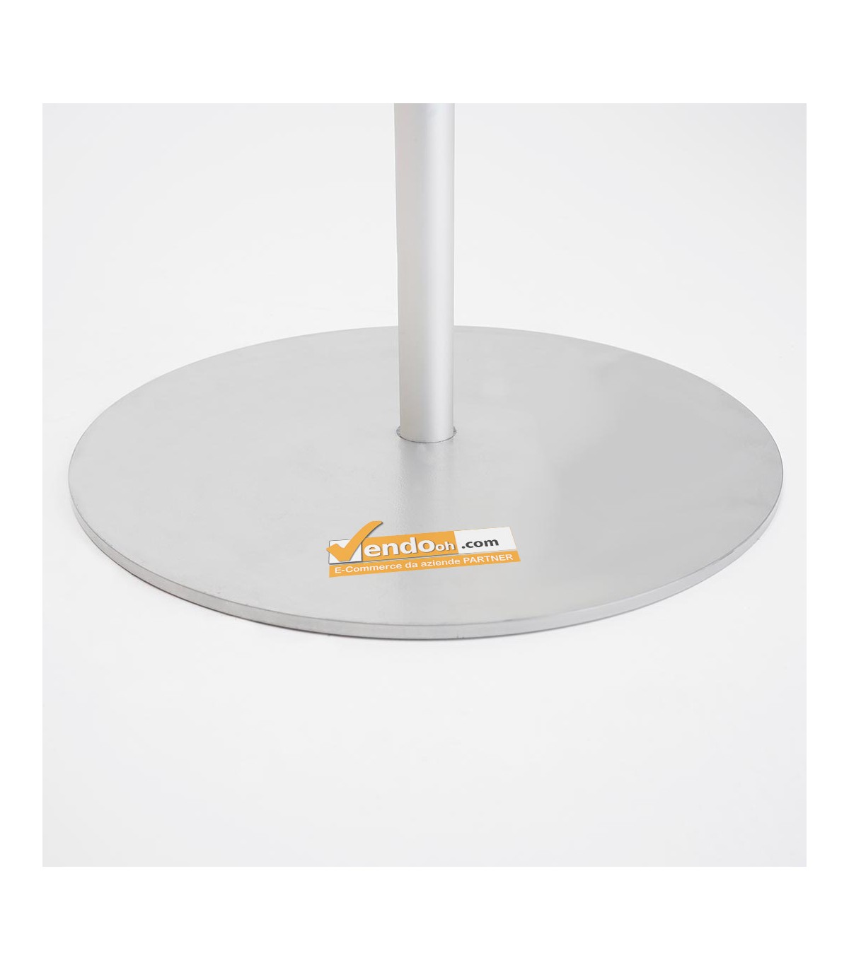 ESPOSITORE PUBBLICITARIO A LEGGIO PORTA LOCANDINE AVVISI DEPLIANT BASE METALLO