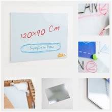 LAVAGNA MAGNETICA 60X45 PER UFFICIO SCUOLA SCRIVIBILE CON PENNARELLI BOARD021