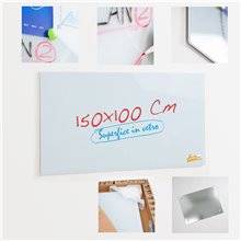 LAVAGNA MAGNETICA 60X45 PER UFFICIO SCUOLA SCRIVIBILE CON PENNARELLI BOARD021