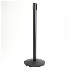 COLONNA COLONNINA NERA A NASTRO TEATRO AEROPORTO SEGNA PERCORSO DELIMITA AREA