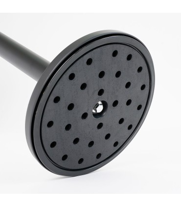 COLONNINA NERA SENZA NASTRO FETTUCCIA SOLO RICEVENTE DELIMITA AREA SEPARA CODE