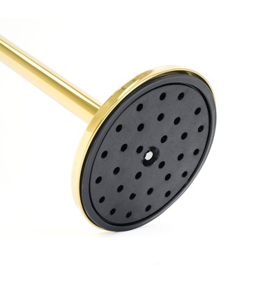 COLONNINA GOLD TESTA PIATTA SEGNA PERCORSO DELIMITA AREA PER CORDONI INTRECCIATI E VELLUTATI