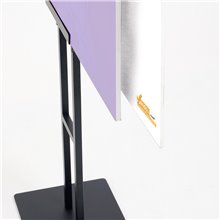 CORNICE ESPOSITIVA F.TO A4 PUBBLICITARI APPENDERE SU PARETE MURO NEGOZIO CRPT01