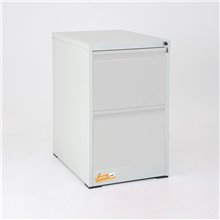 CLASSIFICATORI DOCUMENTI IN METALLO 46X72X62 CM 2 CASSETTI CON SERRATURA YALE COLORI GRIGIO BLU ARANCIONE