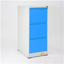 CLASSIFICATORI PER DOCUMENTI IN METALLO 46X102X62 - CASSETTI CON SERRATURA YALE GRIGIO BLU ARANCIONE