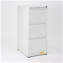 CLASSIFICATORI PER DOCUMENTI IN METALLO 46X102X62 - 3 CASSETTI CON SERRATURA YALE GRIGIO BLU ARANCIONE