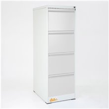 CLASSIFICATORI PER DOCUMENTI IN METALLO 46X132X62  4 CASSETTI CON SERRATURA YALE GRIGIO BLU ARANCIONE