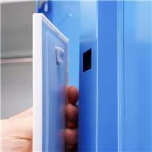 PARETE DIVISORIA IN FOREX NERA PER UFFICIO STUDIO NEGOZIO RECEPTION WHL800N