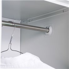 PARETE DIVISORIA IN POLICARBONATO TRASPARENTE UFFICIO STUDIO NEGOZIO WHL800/ST