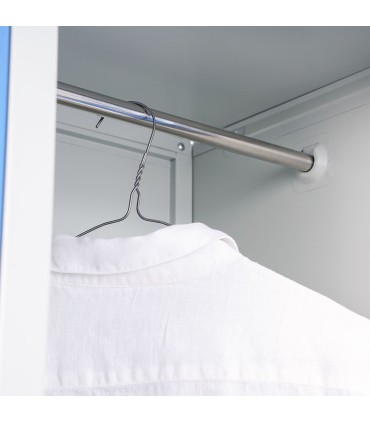 ARMADIETTI SPOGLIATOIO IN METALLO 85X180X42 - 2 ANTE AFFIANCATE GRIGIO BLU ARANCIONE GIALLO VERDE