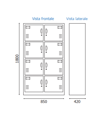PARETE DIVISORIA IN FOREX NERA PER UFFICIO STUDIO NEGOZIO RECEPTION WHL800N