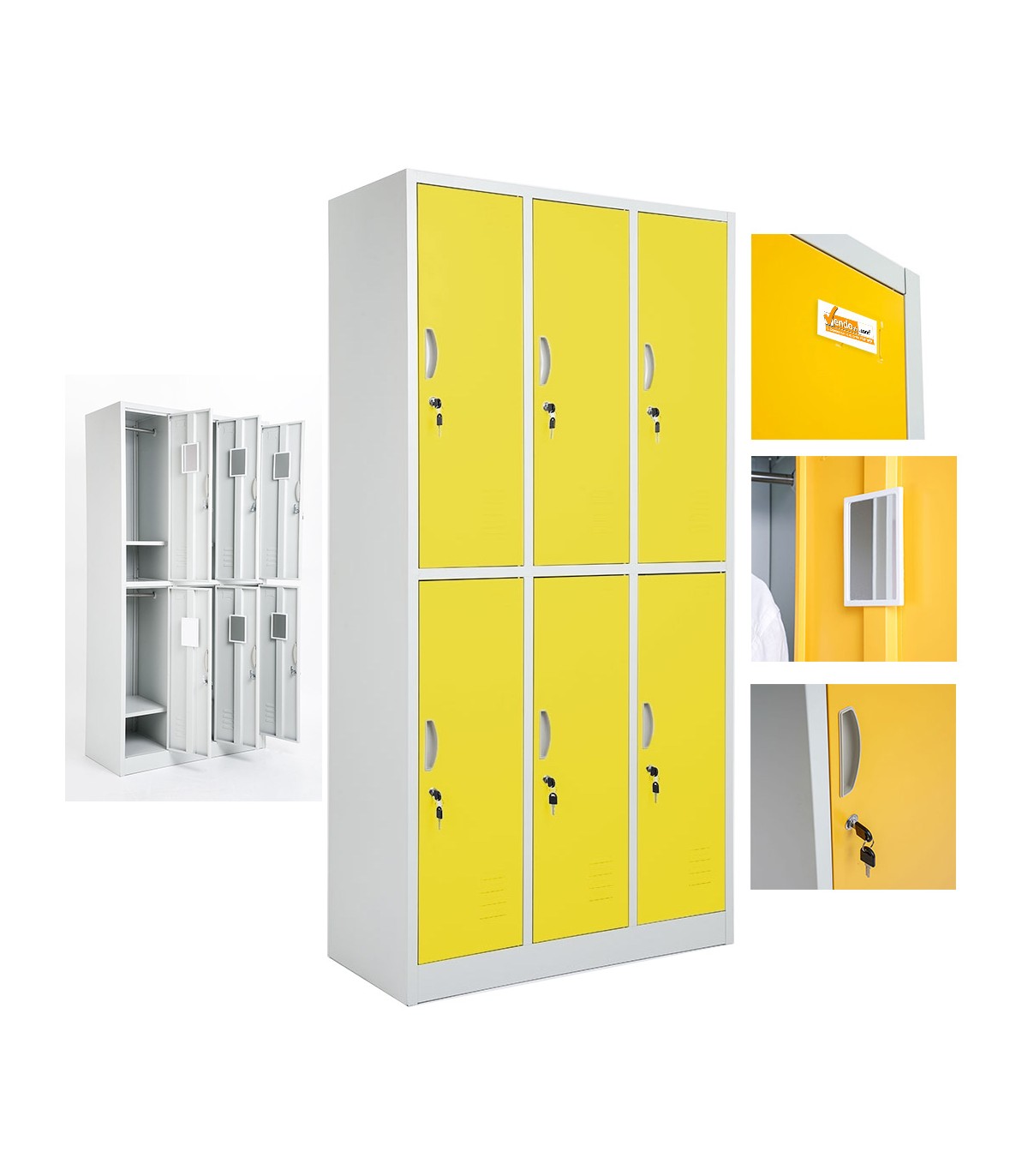 PARETE DIVISORIA IN POLICARBONATO TRASPARENTE UFFICIO STUDIO NEGOZIO WHL800/ST