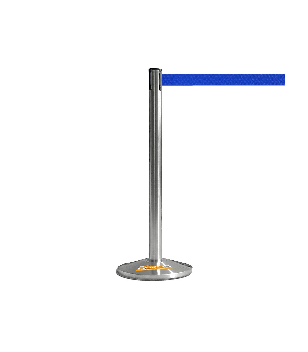 COLONNA COLONNINA A NASTRO TEATRO RECEPTION HOTEL SEGNA PERCORSO DELIMITA AREA COLORE BLU