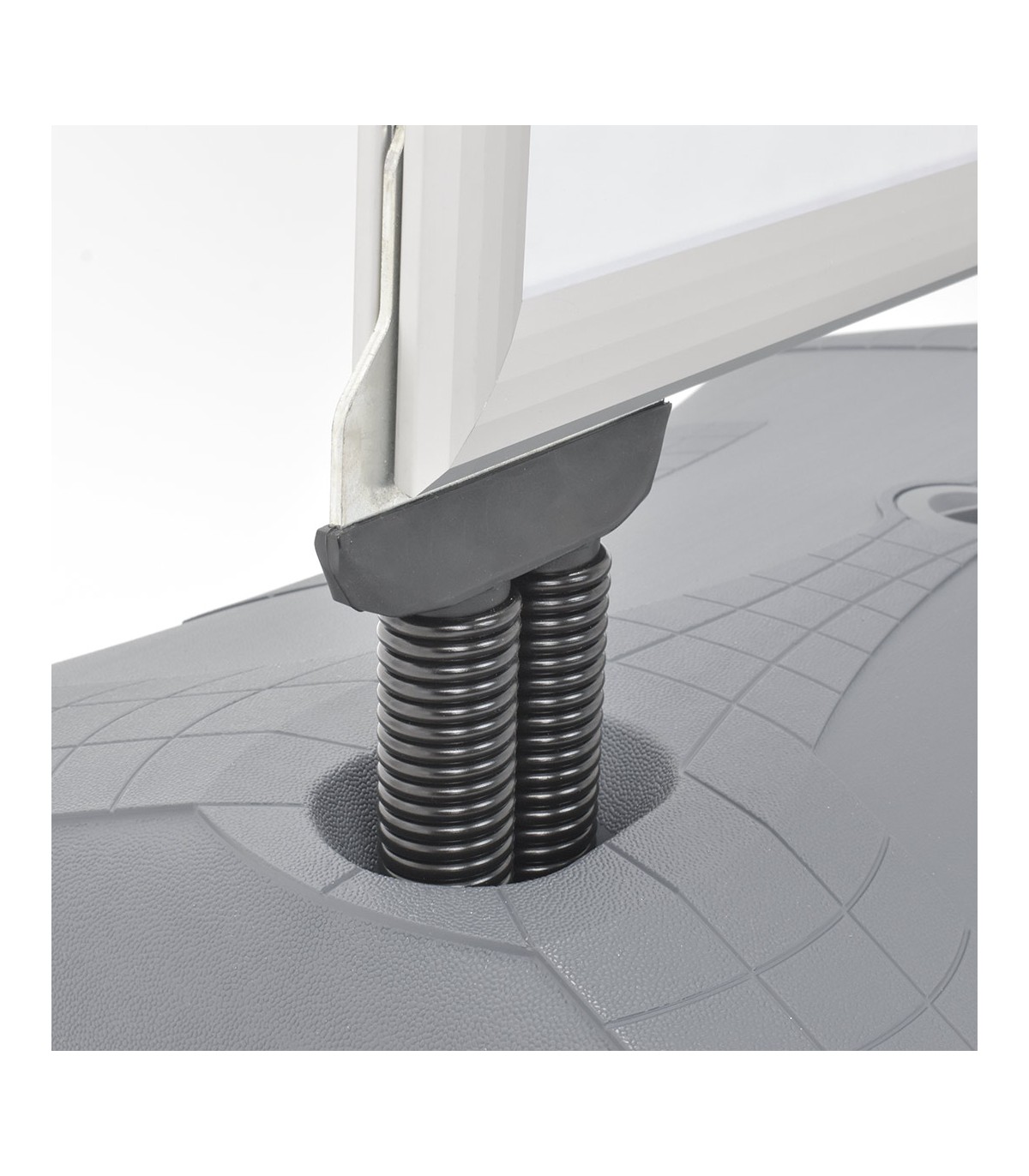 ESPOSITORE PUBBLICITARIO A CAVALETTO BIFACCIALE ANTI VENTO CON ZAVORRA 70X100 CON CORNICI A SCATTO