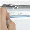 CORNICE ESPOSITIVA CAVALLETTO PUBBLICITARIO 70x100 ESPOSITORE CRBF02