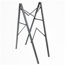 CAVALLETTO PUBBLICITARIO BIFACCIALE PANNELLI NERI MAGNETICI SCRIVIBILI 60X90