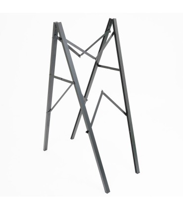 CAVALLETTO PUBBLICITARIO BIFACCIALE PANNELLI NERI MAGNETICI SCRIVIBILI 60X90