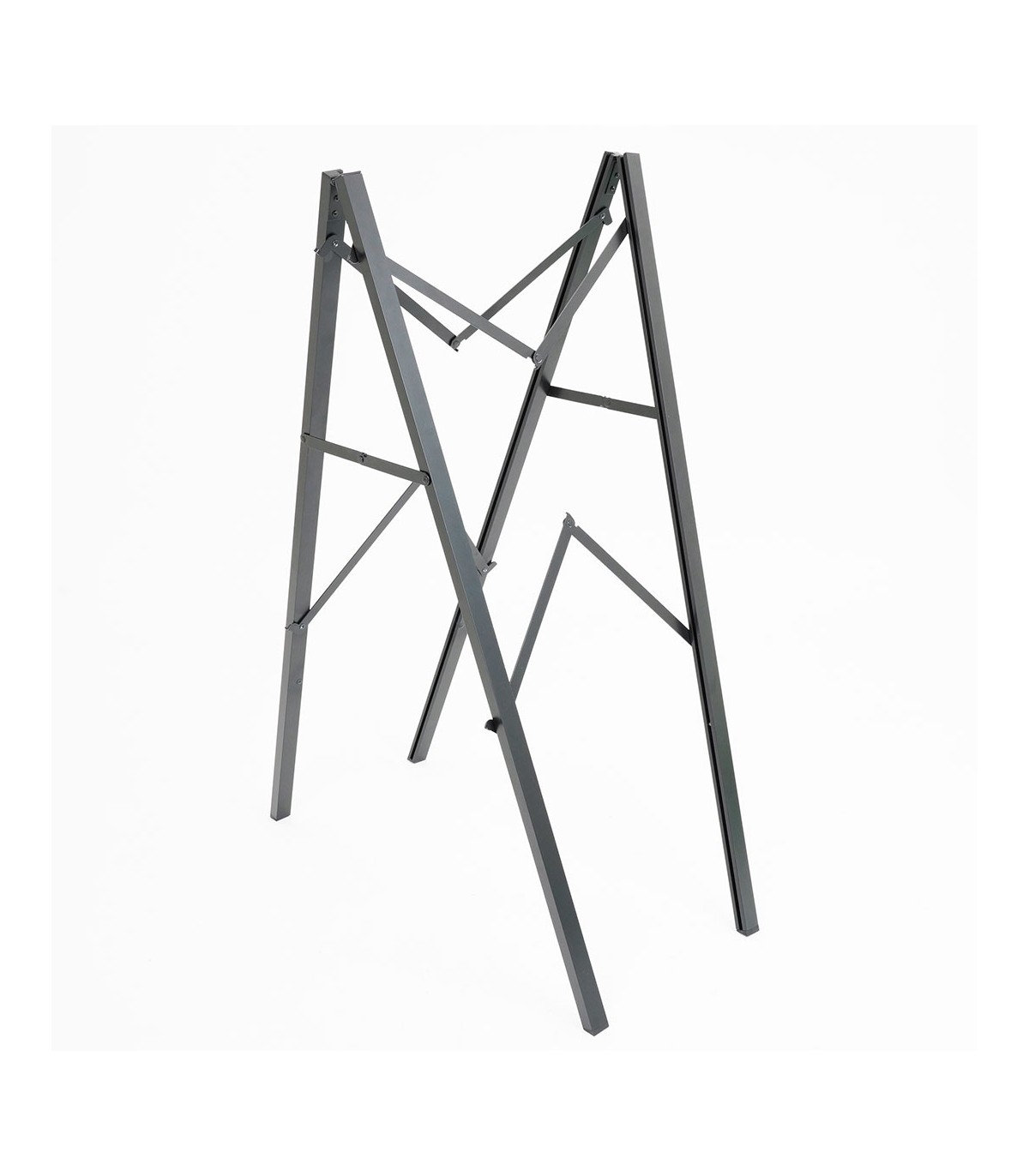 CAVALLETTO PUBBLICITARIO BIFACCIALE PANNELLI NERI MAGNETICI SCRIVIBILI 60X90