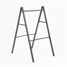 CAVALLETTO PUBBLICITARIO BIFACCIALE PANNELLI NERI MAGNETICI SCRIVIBILI 60X90