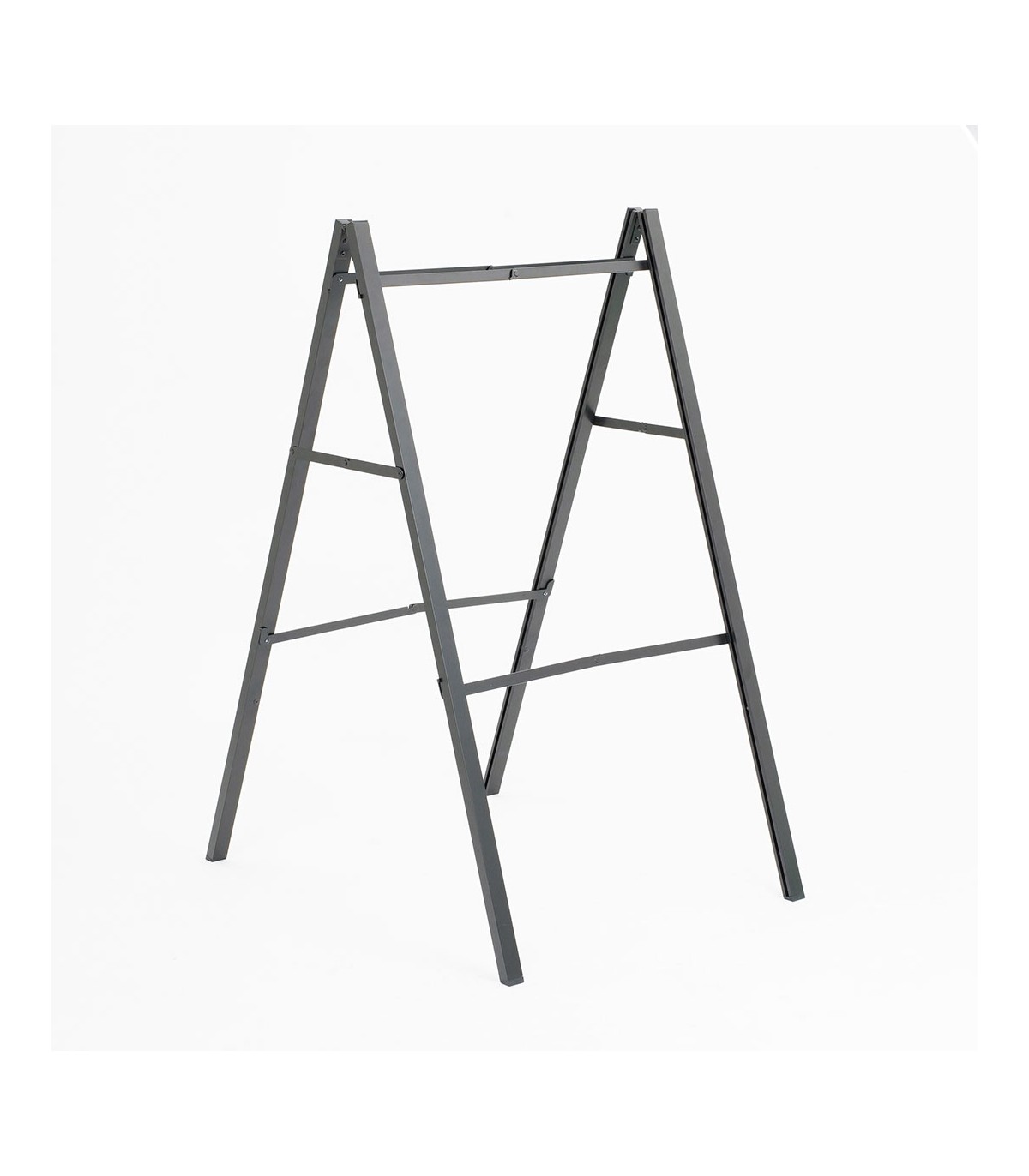 CAVALLETTO PUBBLICITARIO BIFACCIALE PANNELLI NERI MAGNETICI SCRIVIBILI 60X90