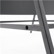 CAVALLETTO PUBBLICITARIO BIFACCIALE PANNELLI NERI MAGNETICI SCRIVIBILI 60X90