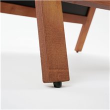 ESPOSITORE CAVALLETTO IN LEGNO CON LAVAGNA NERA MAGNETICA SCRIVIBIILE CON GESSI GESSETTI 