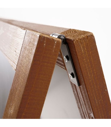 ESPOSITORE CAVALLETTO LAVAGNA IN LEGNO PER GESSI GESSETTI MENU' BAR RISTORANTE