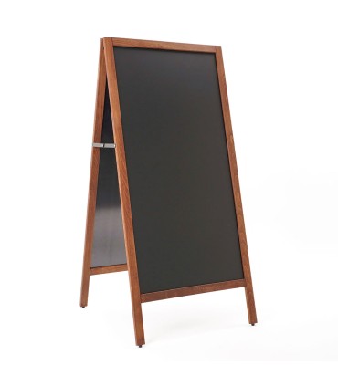 ESPOSITORE CAVALLETTO LAVAGNA IN LEGNO PER GESSI GESSETTI MENU' BAR RISTORANTE