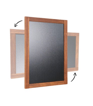 ESPOSITORE LAVAGNA IN LEGNO PER GESSI GESSETTI MENU' BAR RISTORANTE VARIE MISURE