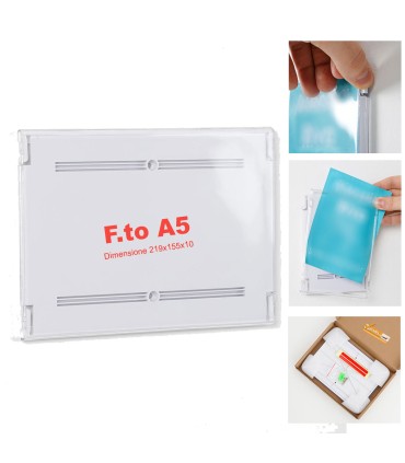 TARGA ESPOSITORE PUBBLICITARIO DA PARETE PORTA PANNELLI INDICAZIONI VARIE MISURE