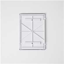 TARGA ESPOSITORE PUBBLICITARIO DA PARETE PORTA PANNELLI INDICAZIONI VARIE MISURE