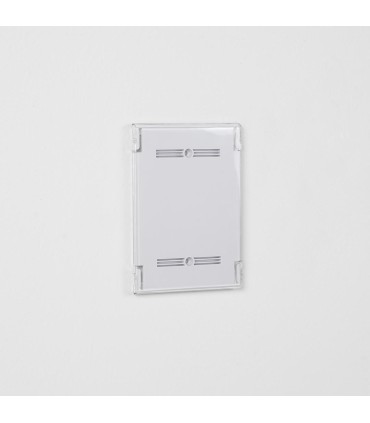 TARGA ESPOSITORE PUBBLICITARIO DA PARETE PORTA PANNELLI INDICAZIONI VARIE MISURE