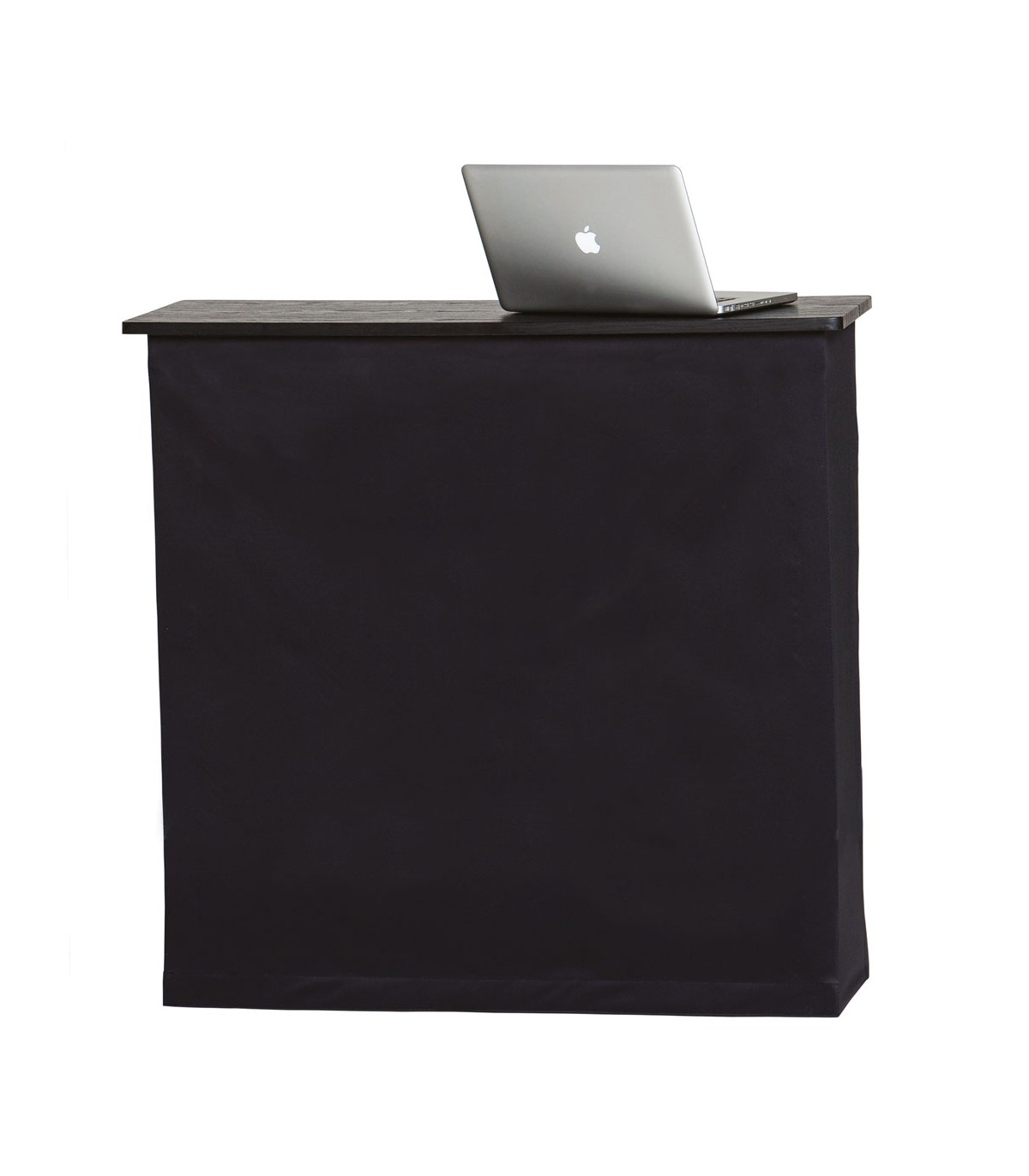 BANCHETTO DESK PROMOZIONALE PORTATILE 100X100 CON VALIGIA GRAFICA PERSONALIZZABILE SU TESSUTO INTERCAMBIABILE STAND FIERA EXPO