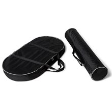 BANCHETTO DESK PROMOZIONALE PORTATILE OVALE CON VALIGIA GRAFICA PERSONALIZZABILE INTERCAMBIABILE STAND FIERA EXPO