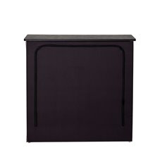 BANCHETTO DESK PROMOZIONALE PORTATILE ILLUMINAZIONE A LED CON TROLLEY GRAFICA PERSONALIZZABILE STAND FIERA EXPO