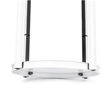 VETRINA ESPOSITORE BANCHETTO CILINDRICO DESK PORTATILE PIEGHEVOLE MONTAGGIO RAPIDO GRAFICA PERSONALIZZABILE CON TROLLEY