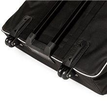 VETRINA ESPOSITORE BANCHETTO CILINDRICO DESK PORTATILE PIEGHEVOLE MONTAGGIO RAPIDO GRAFICA PERSONALIZZABILE CON TROLLEY