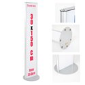 TOTEM ESPOSITORE 30X150 CM MONOFACCIALE O BIFACCIALE STAMPA COMPRESA FOREX INTERCAMBIABILE