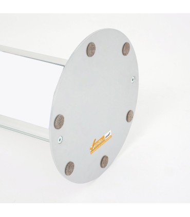 TOTEM ESPOSITORE 30X150 CM MONOFACCIALE O BIFACCIALE IN ALLUMINIO E PANNELLO FOREX INTERCAMBIABILE