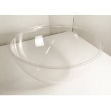 CESTO A MEZZA SFERA IN PLEXIGLASS DIAMETRO 40 CM RICAMBIO BANCARELLA DSK045