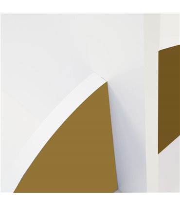 TOTEM ESPOSITORE BIFACCIALE IN PANNELO SANDWICH 100X200 CM LEGGERO E PERSONALIZZABILE CON O SENZA STAMPA