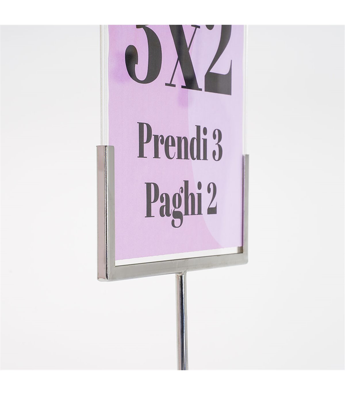 PORTA COMUNICAZIONI AVVISI F.TO A4 ADATTO AI NOSTRI ESPOSITORI BANCARELLE CESTE