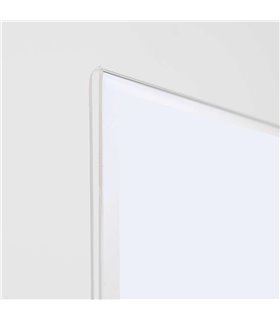 5 PZ PORTA AVVISI DA TAVOLO FORMATO A6 BANCO TRASPARENTE BIFACCIALE BASE IN LEGNO TASCA IN ACRILICO BAR PUB PANINOTECA BIRRERIA