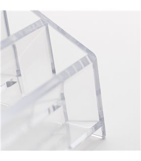 ESPOSITORE PORTA BIGLIETTI DA VISITA PORTABIGLIETTI DA TAVOLO UFFICIO PAB521