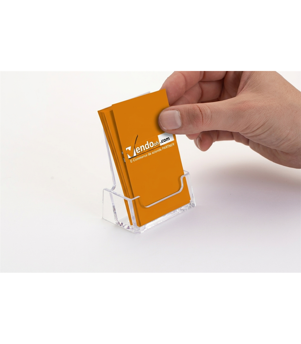 ESPOSITORE PORTA BIGLIETTI DA VISITA PORTABIGLIETTI DA TAVOLO UFFICIO PAB503